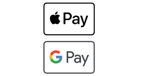 Apple Pay and Google Pay.